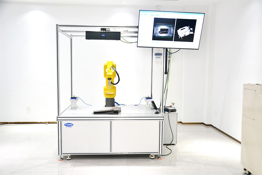 3D視覺引導(dǎo)活塞桿正反抓取，點(diǎn)云識別效果好